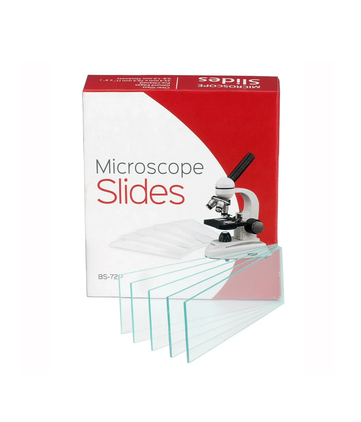 72 Pre-Cleaned Blank Microscope Slides