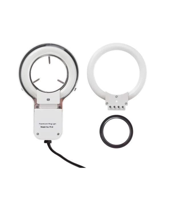8W Stereo Microscope Fluorescent Ring Light