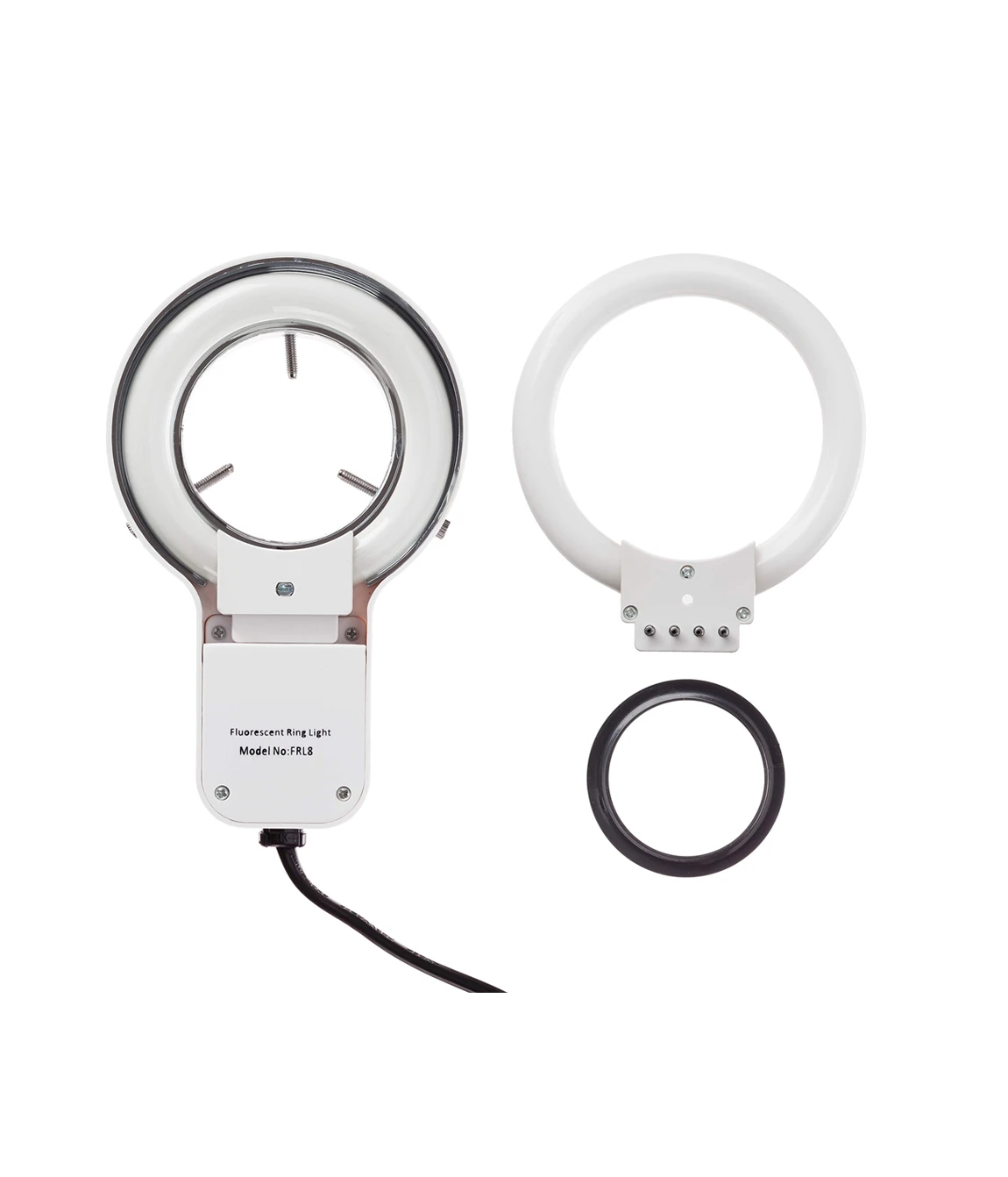 8W Stereo Microscope Fluorescent Ring Light