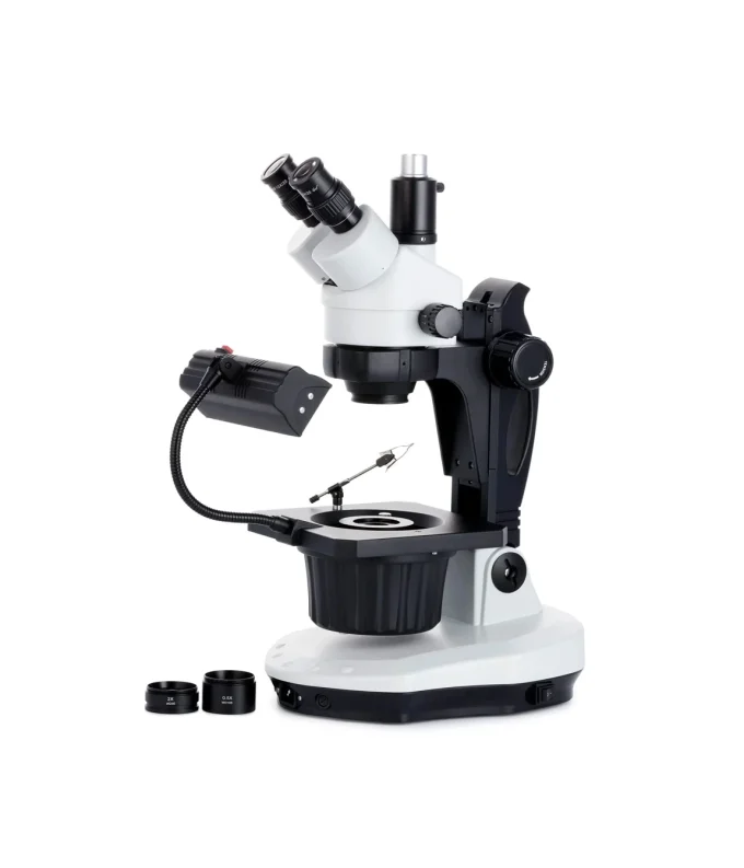Jewel-Gem-Zoom-Trinocular-Stereo-Microscope-7X-45X